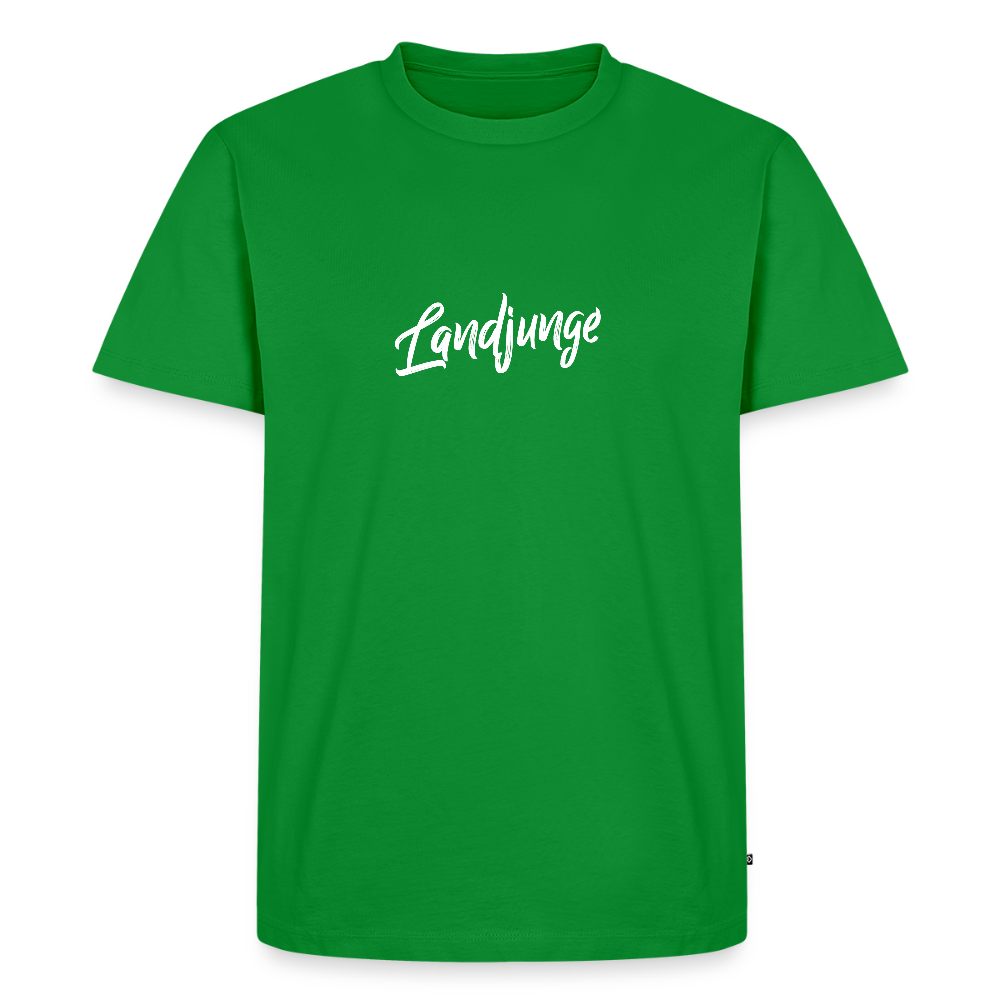 Männer BIO T-Shirt -Landjunge - Grün