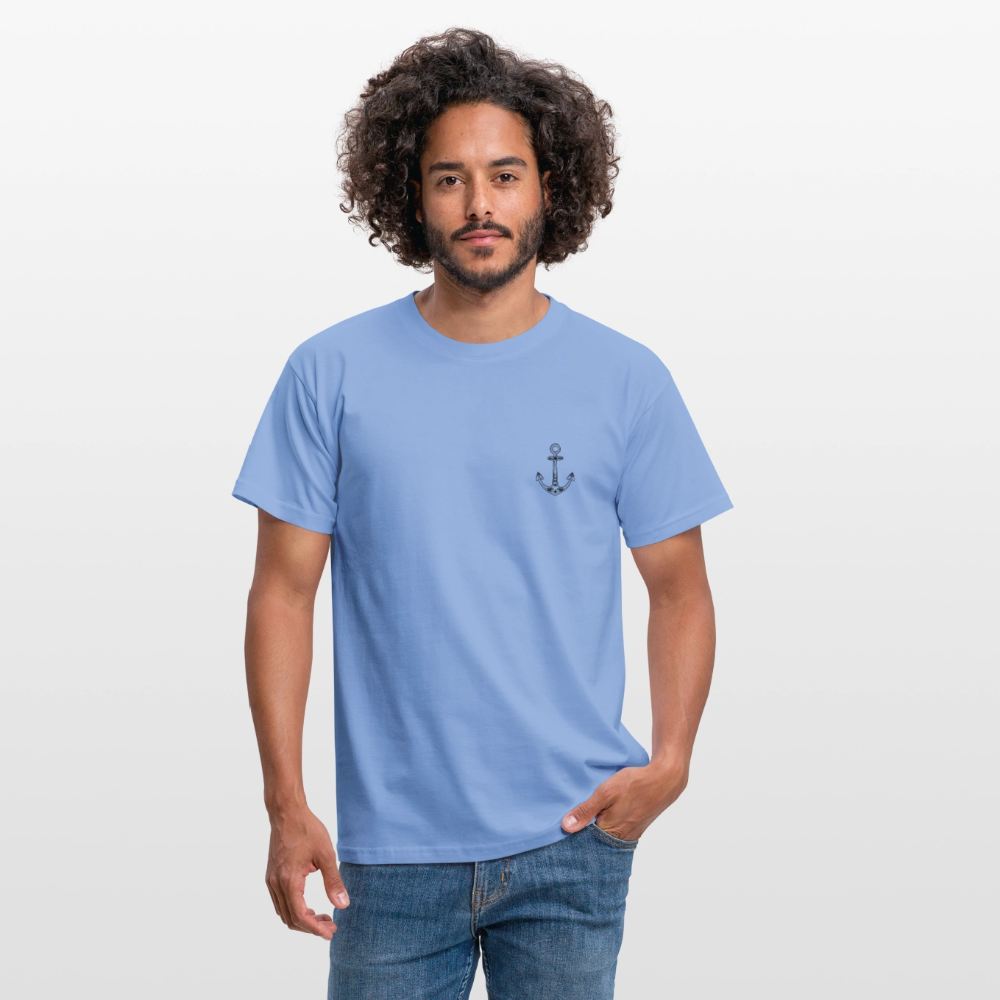 Männer T-Shirt - Anker - carolina blue