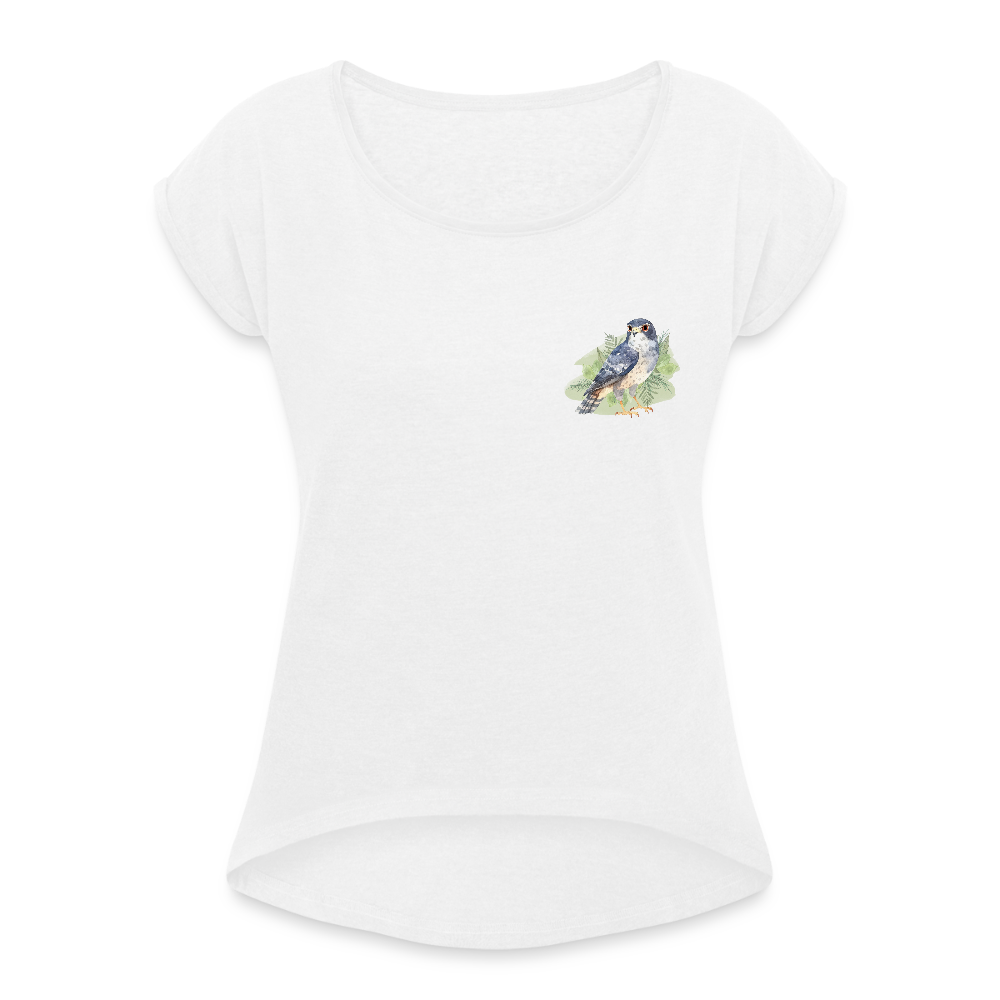 Frauen T-Shirt - Falke - Weiß