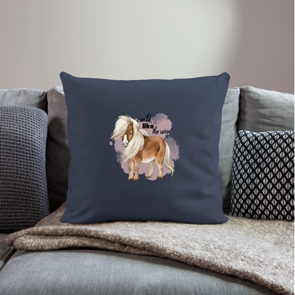 Sofakissen mit Füllung 44 x 44 cm - Navy
