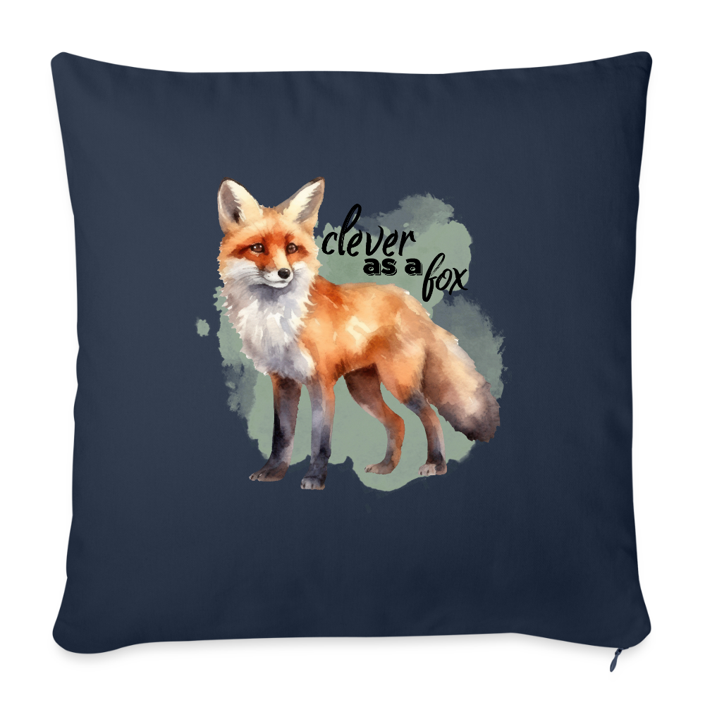 Sofakissen mit Füllung 44 x 44 cm - Navy