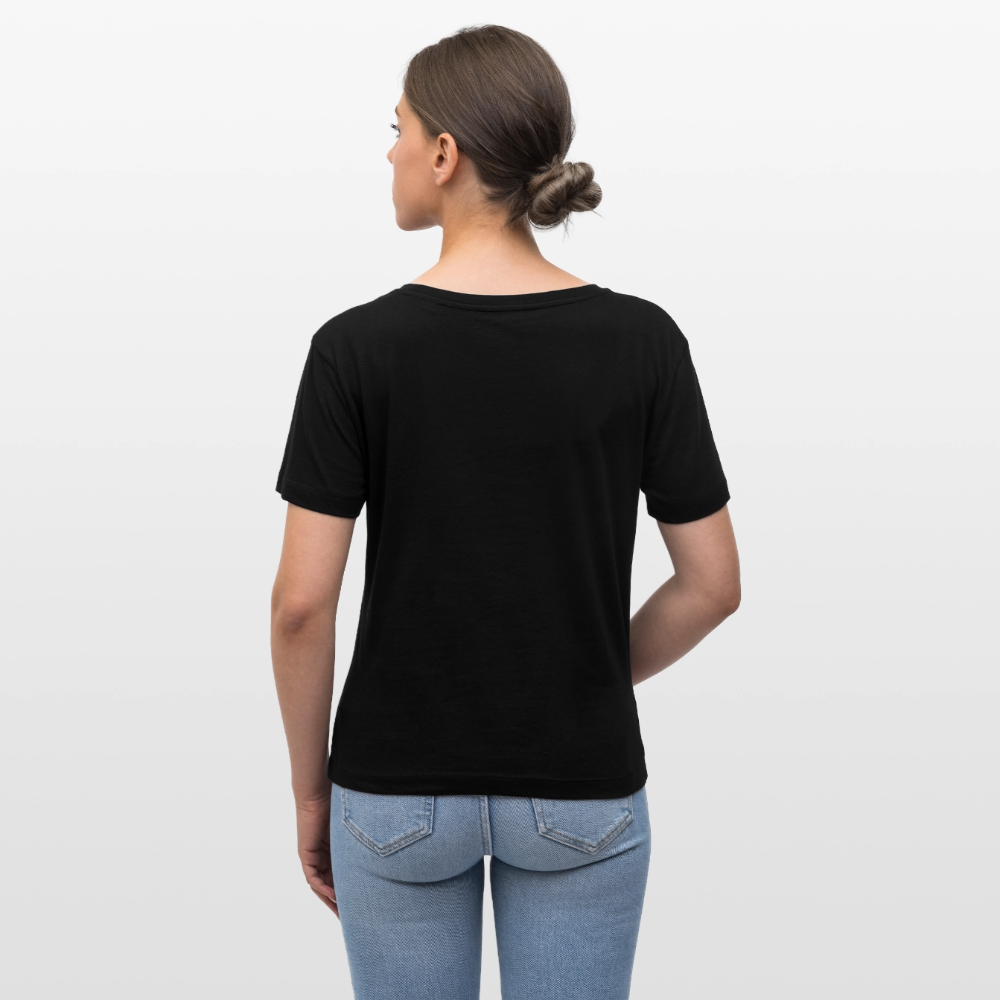 Frauen Bio-T-Shirt - Katze - Schwarz