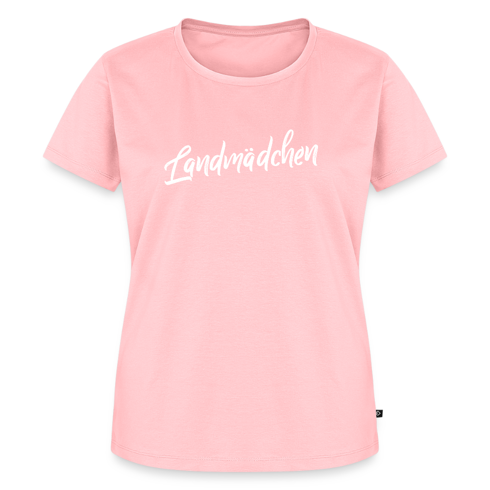 Frauen BIO T-Shirt - Landmädchen - Rosa