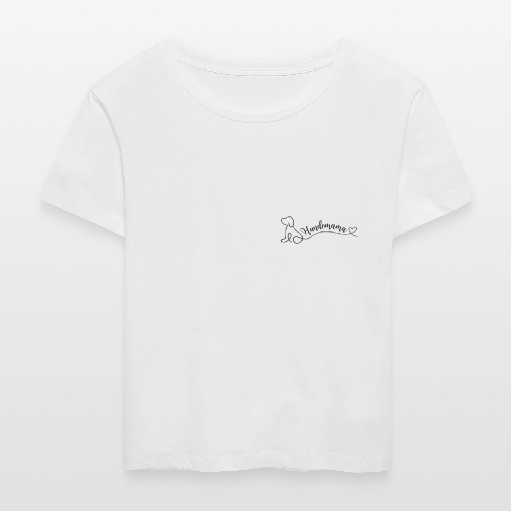 Frauen Bio-T-Shirt - Hundemama - Weiß