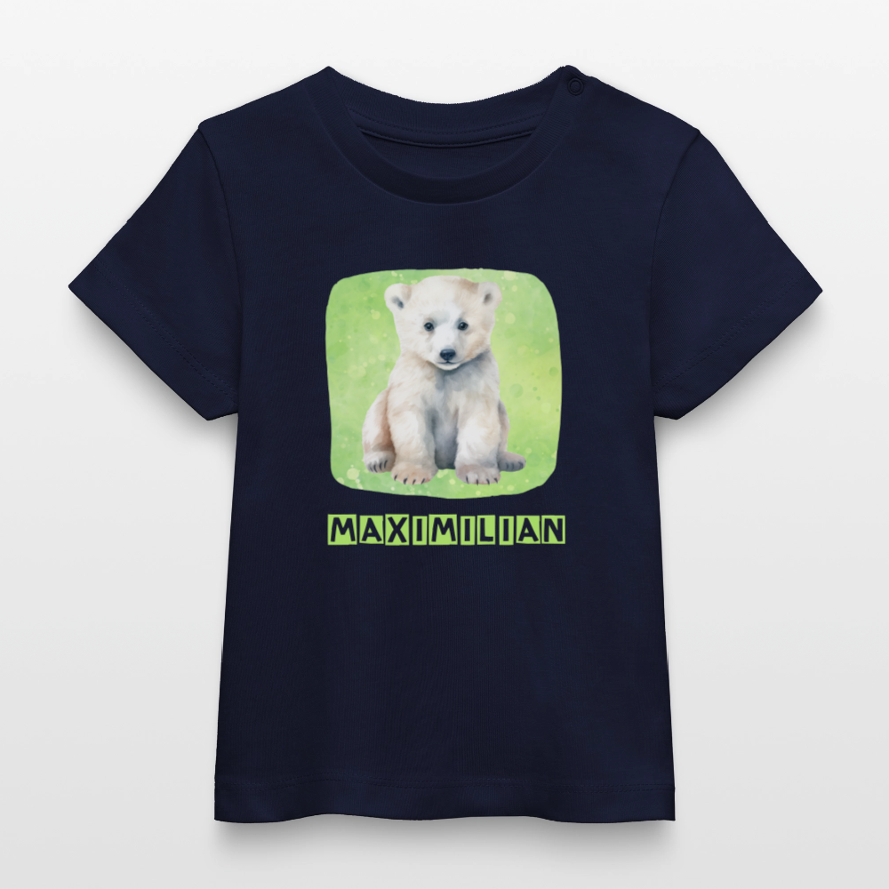 Bio-T-Shirt BABY Eisbär - Navy