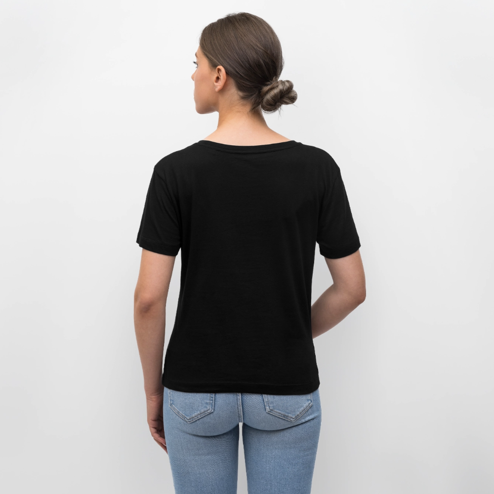 Frauen Bio-T-Shirt - Bank - Schwarz