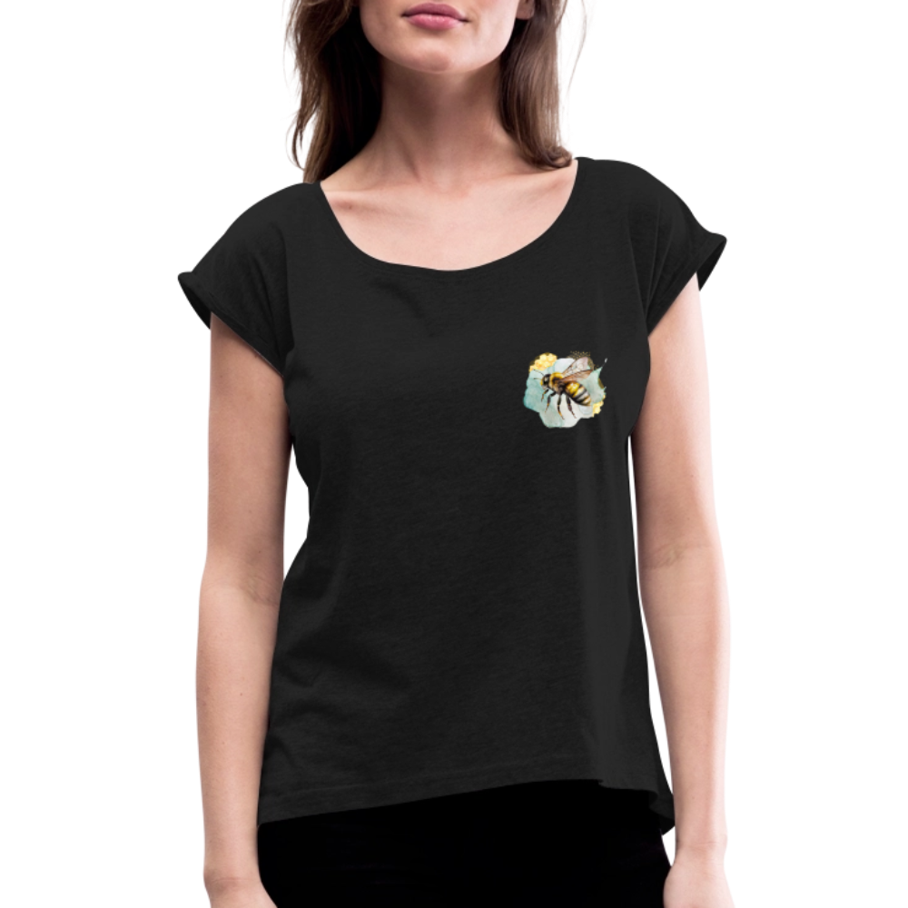 Frauen T-Shirt - Biene - Schwarz