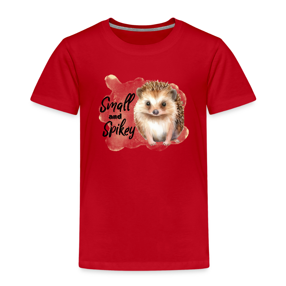 Kinder T-Shirt - small and spikey - Rot