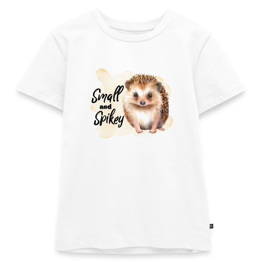 Kinder T-Shirt - small and spikey - Weiß