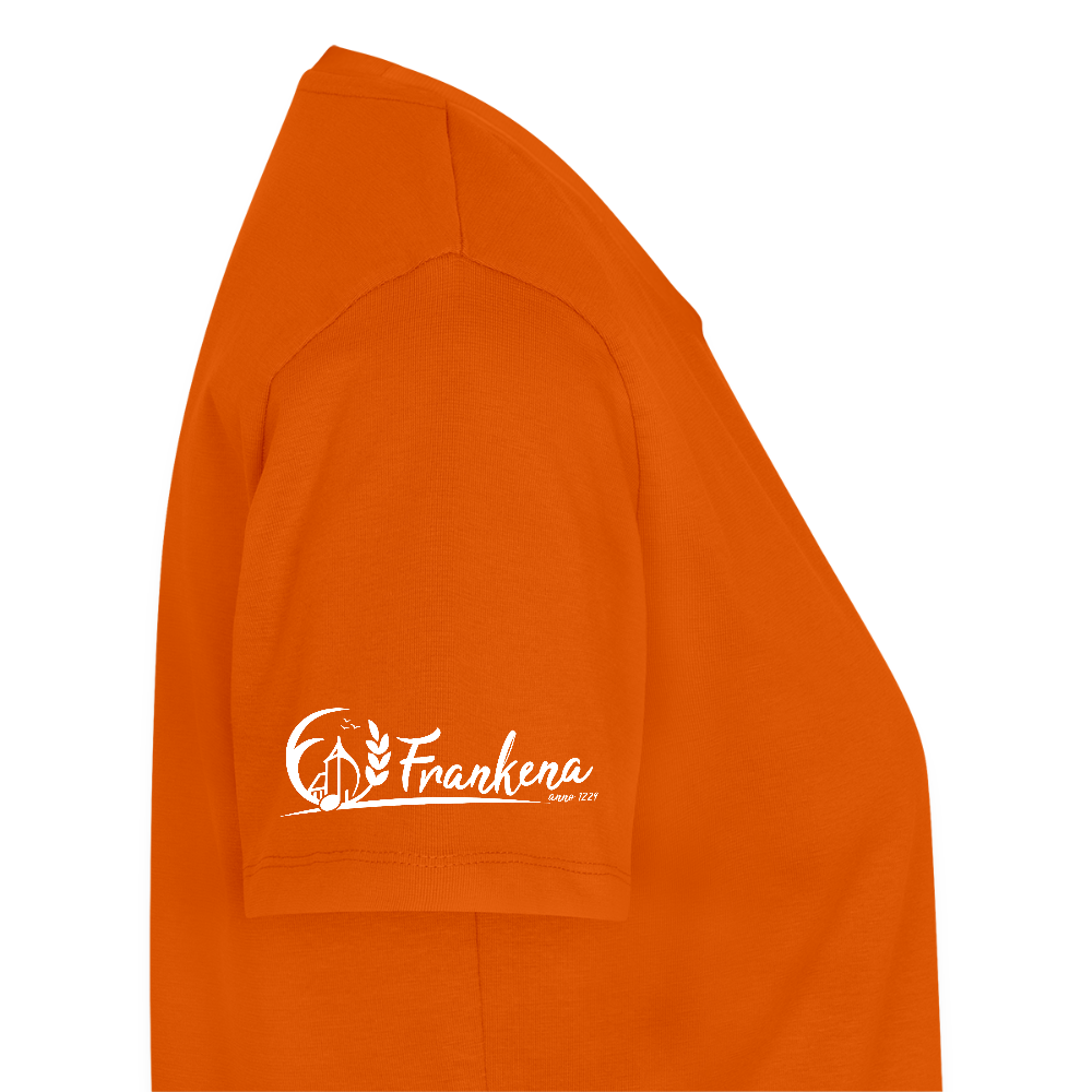 Frauen BIO T-Shirt - Landmädchen - Orange 