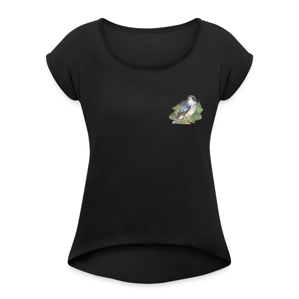 Frauen T-Shirt - Falke - Schwarz