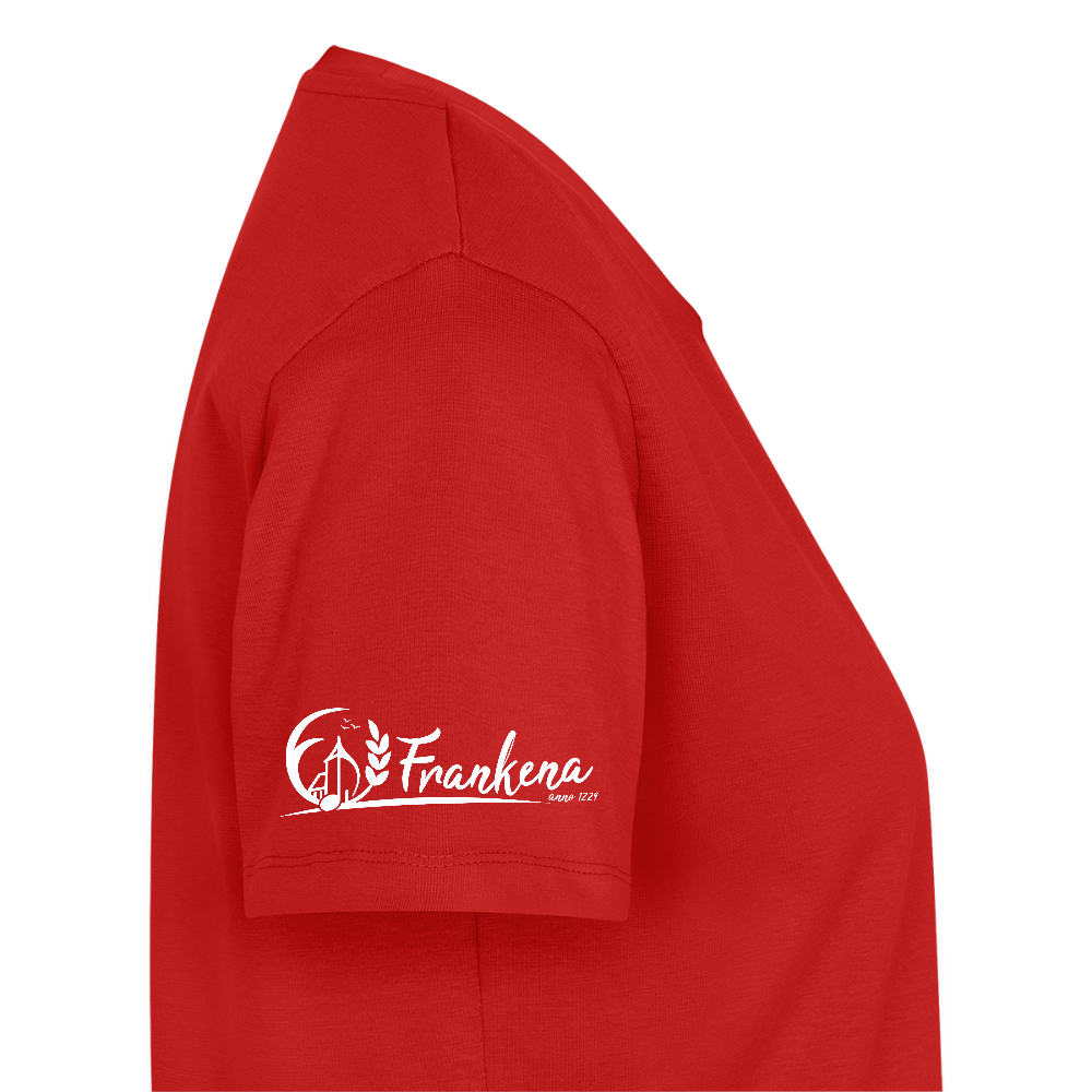 Frauen BIO T-Shirt - Landmädchen - Rot