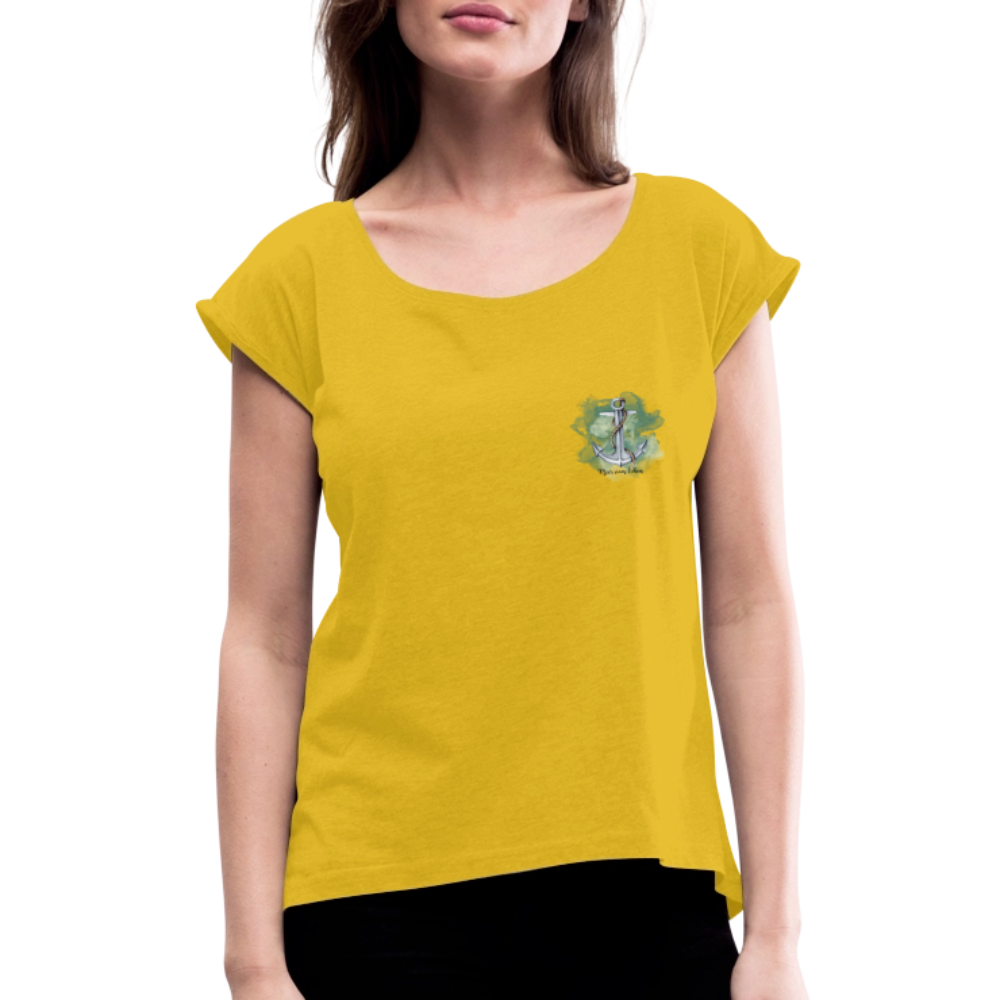 Frauen T-Shirt - Meer vom Leben - Senfgelb