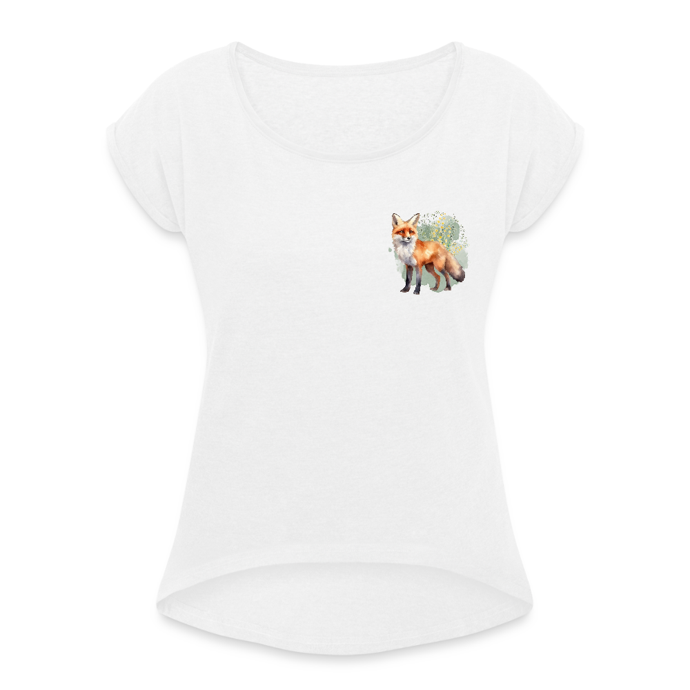 Frauen T-Shirt - Fuchs - Weiß
