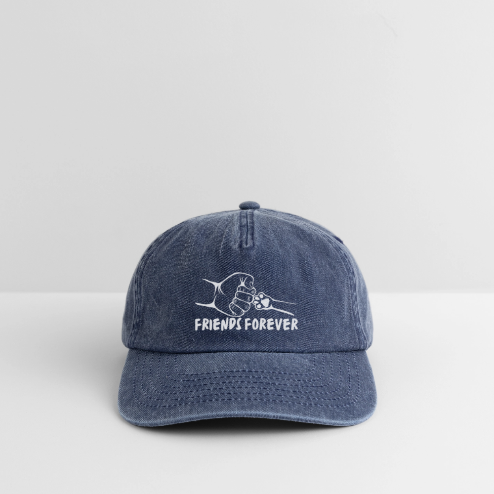 Relaxed Vintage Cap - Friends Forever - Vintage Denim