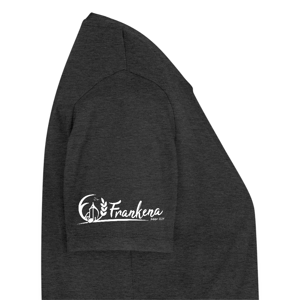 Frauen BIO T-Shirt - Landmädchen - Anthrazit meliert