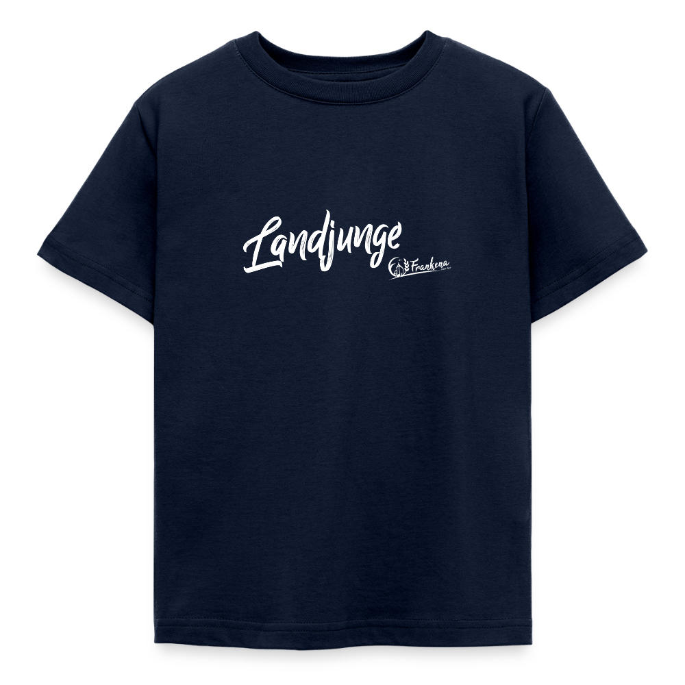 Kinder T-Shirt -Landjunge - Navy