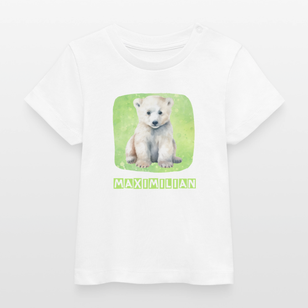 Bio-T-Shirt BABY Eisbär - Weiß