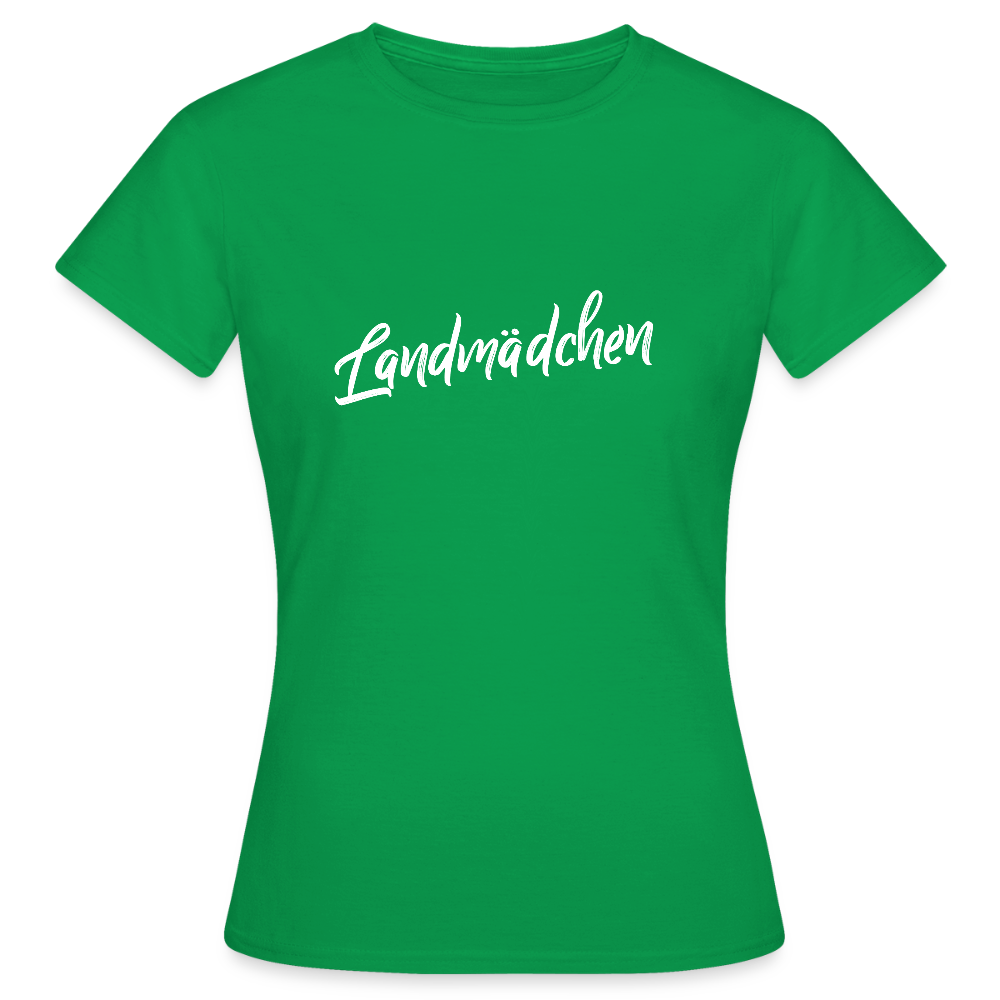 Frauen T-Shirt - Landmädchen - Kelly Green