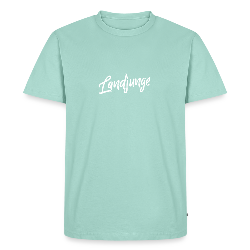 Männer BIO T-Shirt -Landjunge - Mint 