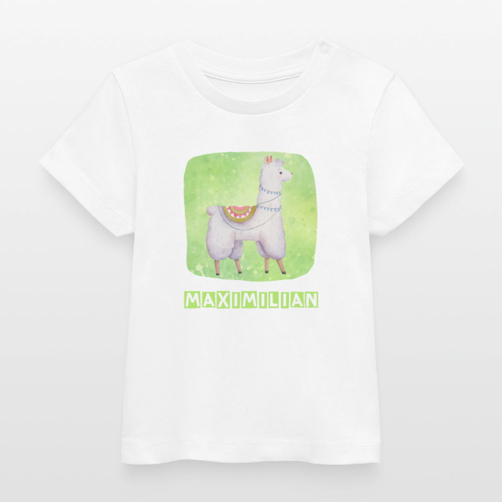 Bio-T-Shirt BABY Alpaka - Weiß