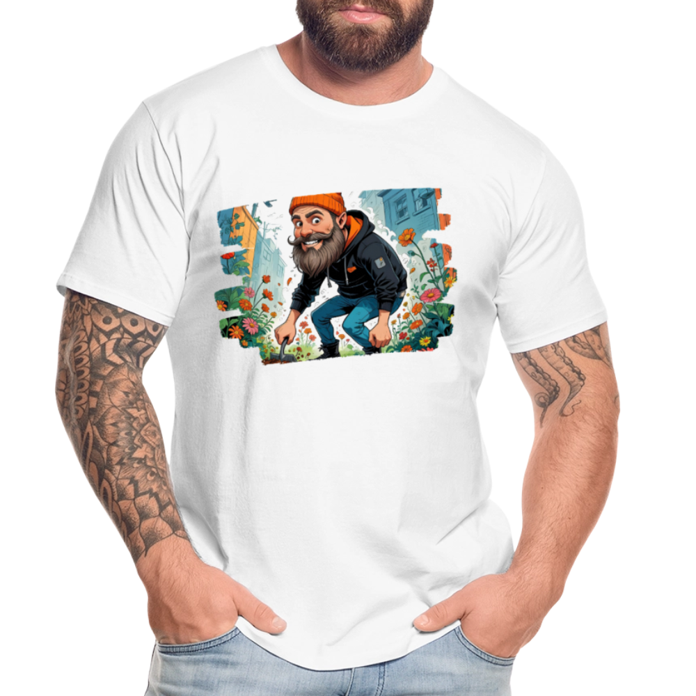 Männer Bio T-Shirt - Ali - Weiß