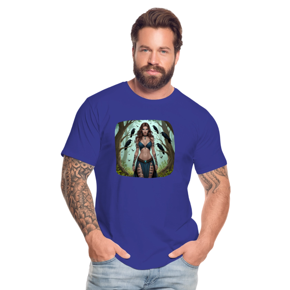 Männer Bio T-Shirt - Hexe - Königsblau