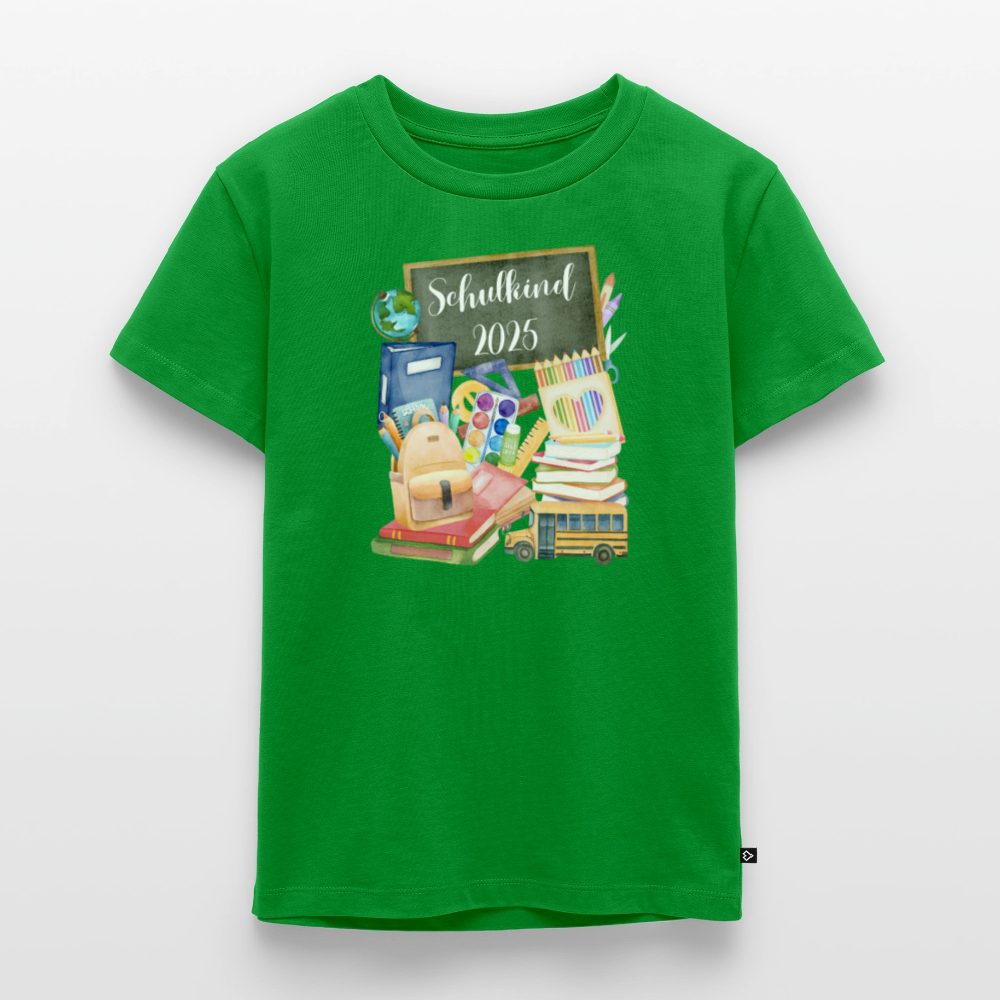 Kinder T-Shirt - Schulkind 2025 *Personalisierbar* - Grün