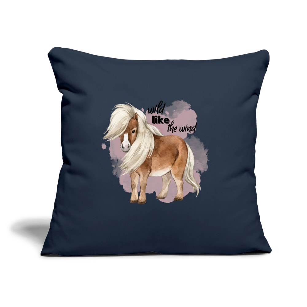 Sofakissen mit Füllung 44 x 44 cm - Navy