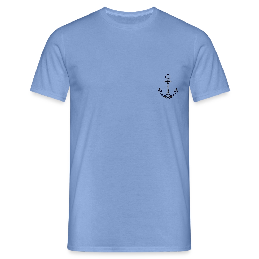 Männer T-Shirt - Anker - carolina blue