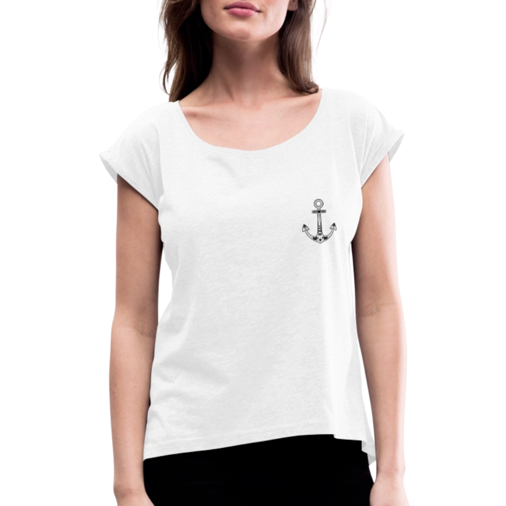 Frauen T-Shirt - Anker - Weiß