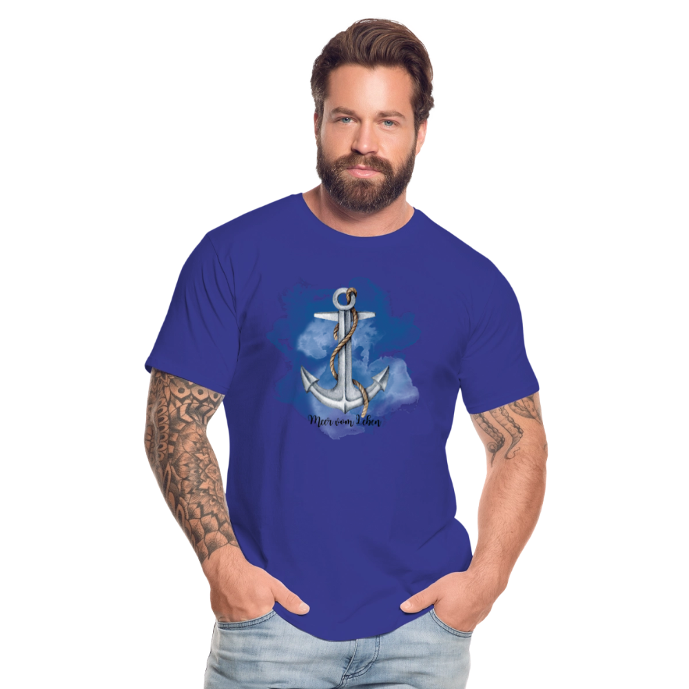Männer Bio T-Shirt - MeerVomLeben - Königsblau