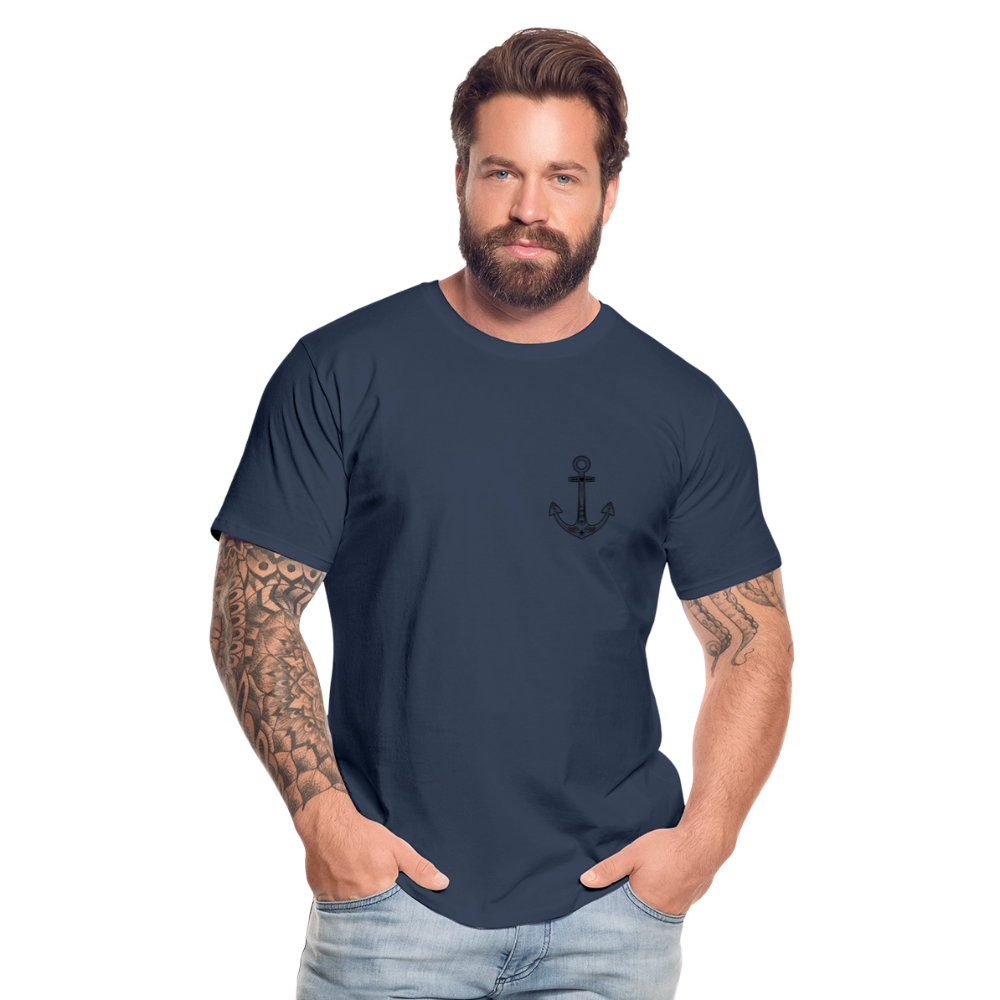 Männer Bio T-Shirt - Anker - Navy